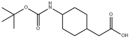 2-(4-((叔丁氧羰基)氨基)环己基)乙酸;2-(4-((叔丁氧基羰基)氨基)环己基)乙酸