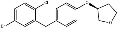 (3S)-3-[4-[(5-Bromo-2-chlorophenyl)methyl]phenoxy]tetrahydro-furan