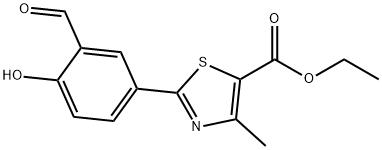 2-(3-甲酰基-4-羟基苯基)-4-甲基噻唑-5-甲酸乙酯